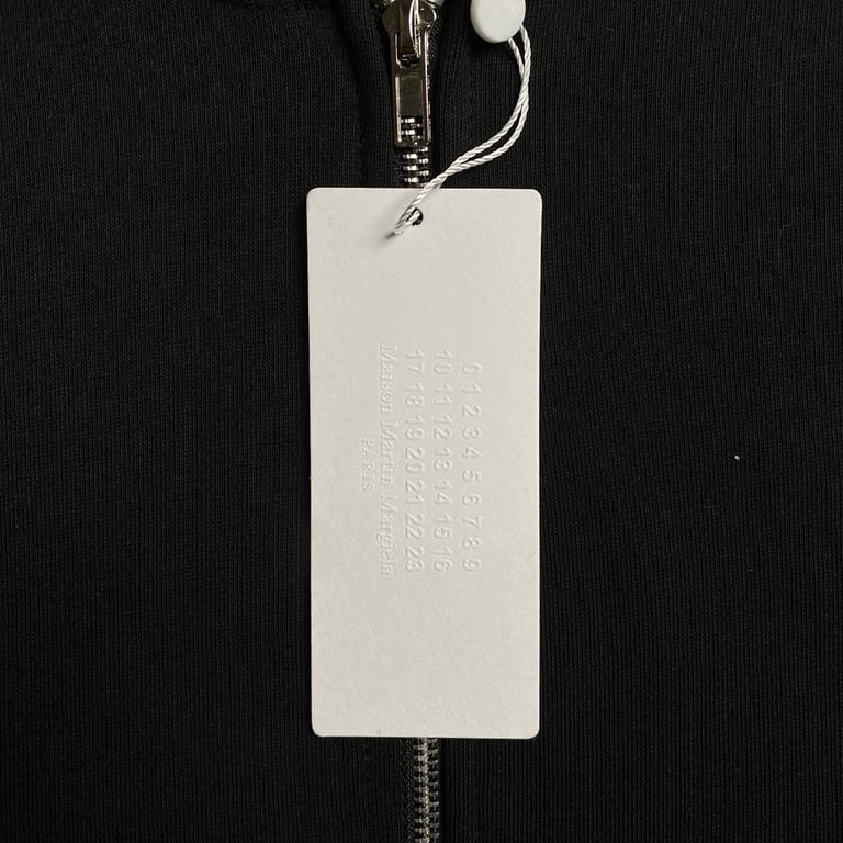 Maison Margiela MM6 Numeric Logo Zip Hoodie - 7