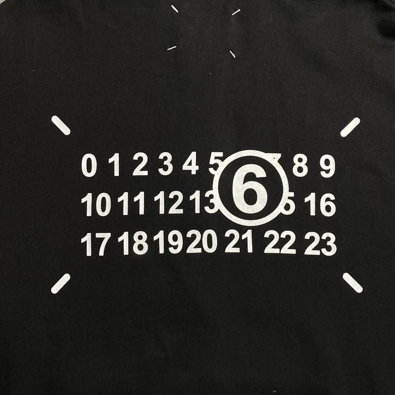 Maison Margiela MM6 Numeric Logo Zip Hoodie - 9