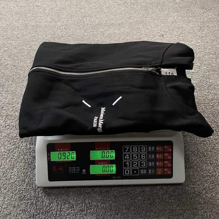 Maison Margiela Tape Logo Zip Hoodie - 12