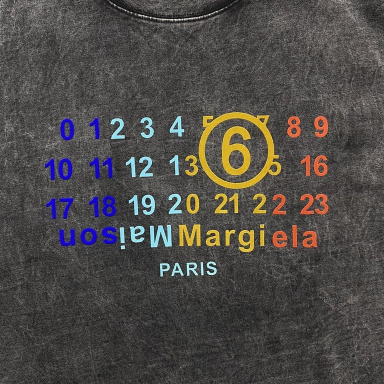 Maison Margiela MM6 Numeric Graphic T-shirt - 6