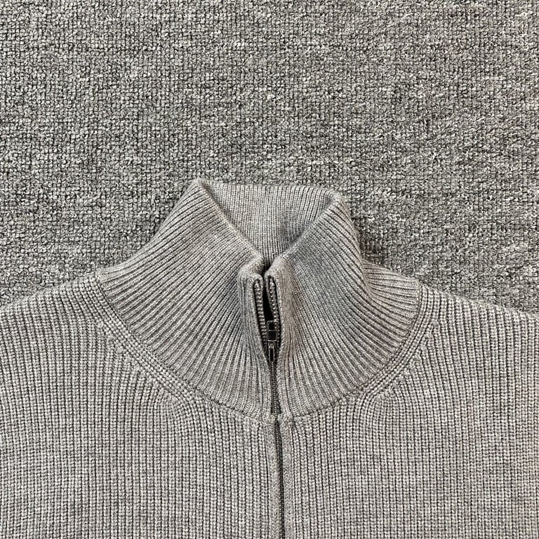 Maison Margiela Zip-Up Ribbed Sweater - 21