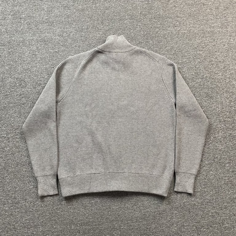 Maison Margiela Zip-Up Ribbed Sweater - 22