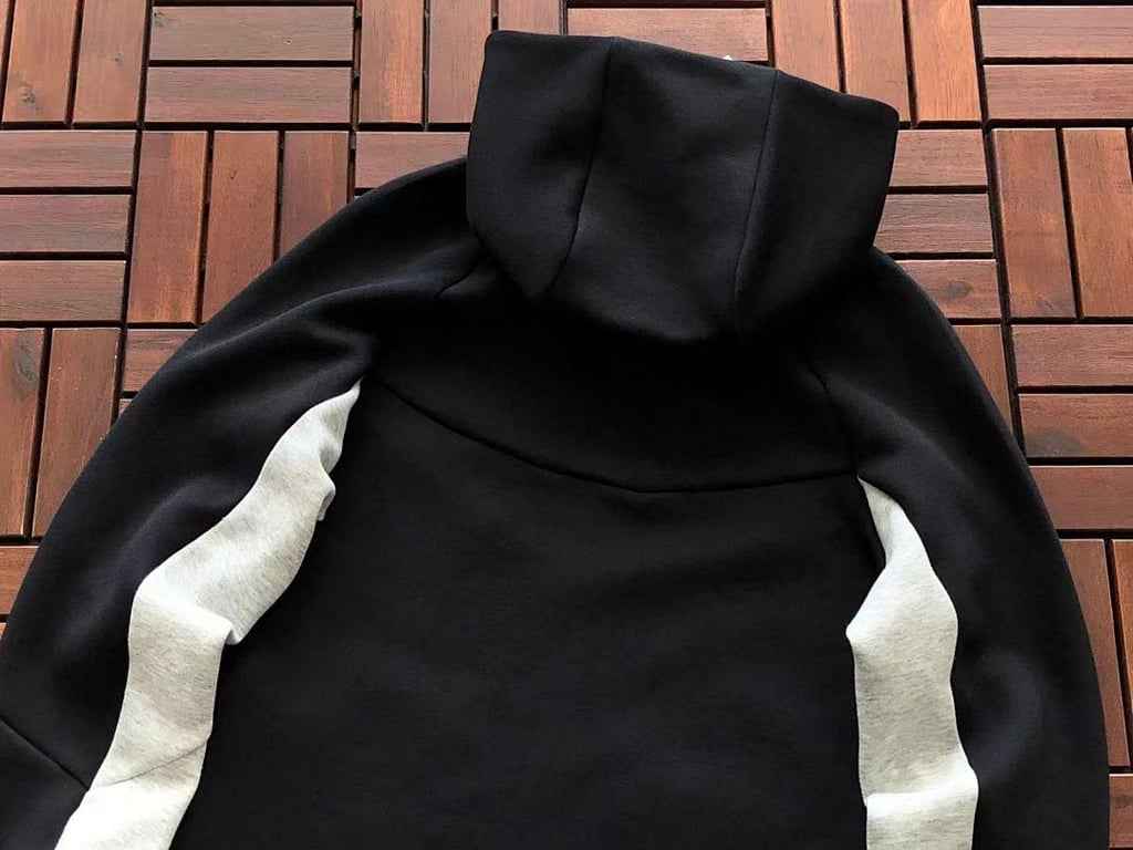 Nike Tech Fleece Tracksuit Grey Black - 25