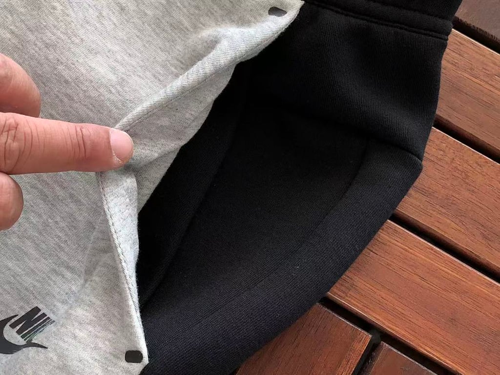 Nike Tech Fleece Tracksuit Grey Black - 44