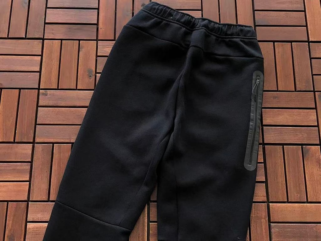 Nike Tech Fleece Tracksuit Grey Black - 53