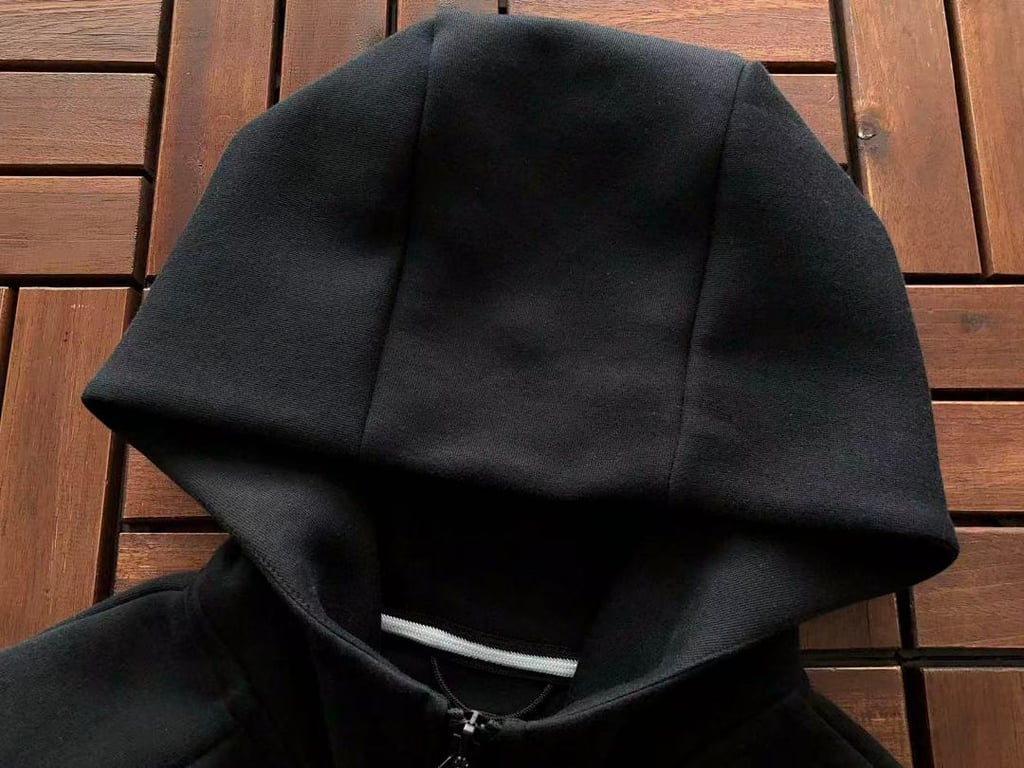 Nike Tech Fleece Full-Zip Hoodie and Pants Set Black - 30