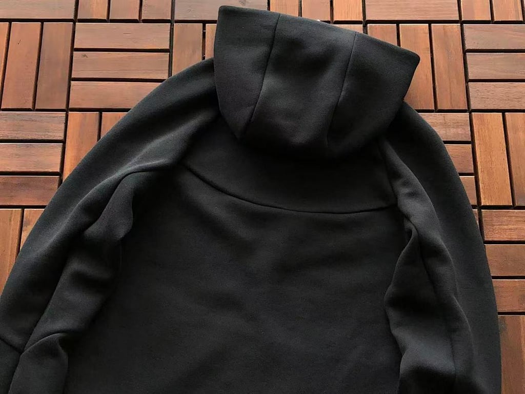 Nike Tech Fleece Full-Zip Hoodie and Pants Set Black - 44