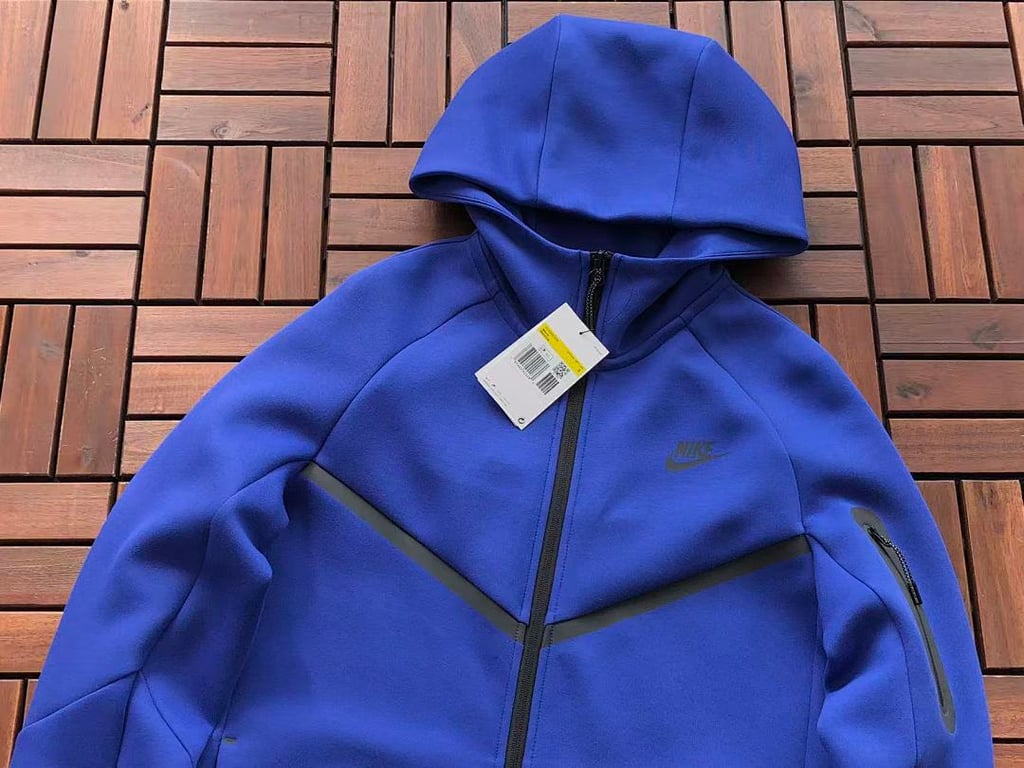 Nike Tech Fleece Tracksuit Blue HV0949-539 - 11