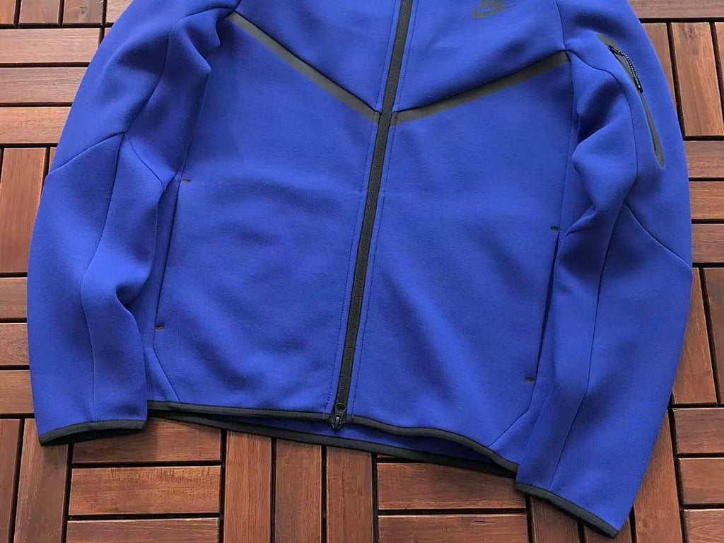 Nike Tech Fleece Tracksuit Blue HV0949-539 - 12