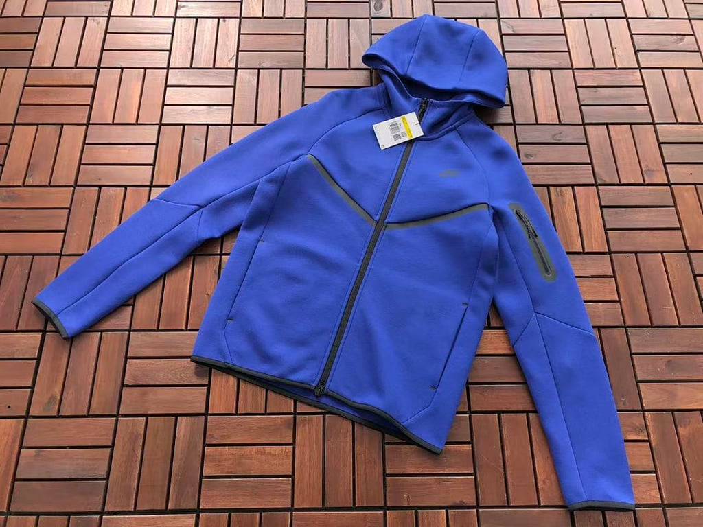 Nike Tech Fleece Tracksuit Blue HV0949-539 - 13