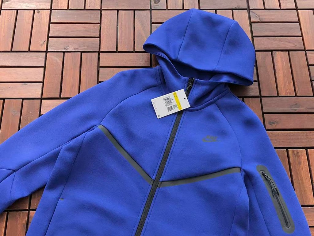 Nike Tech Fleece Tracksuit Blue HV0949-539 - 14
