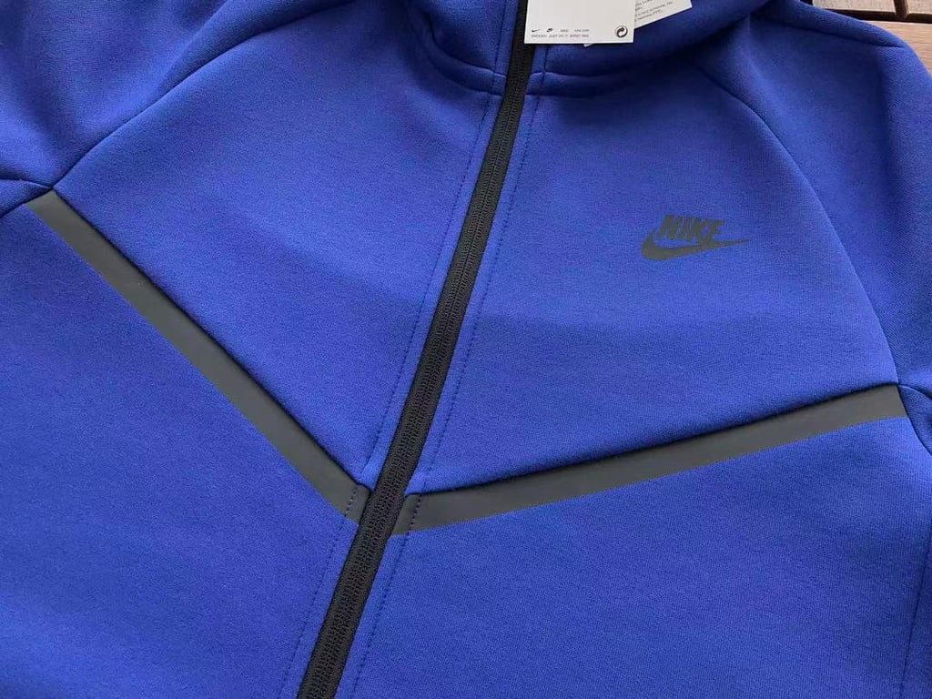 Nike Tech Fleece Tracksuit Blue HV0949-539 - 16