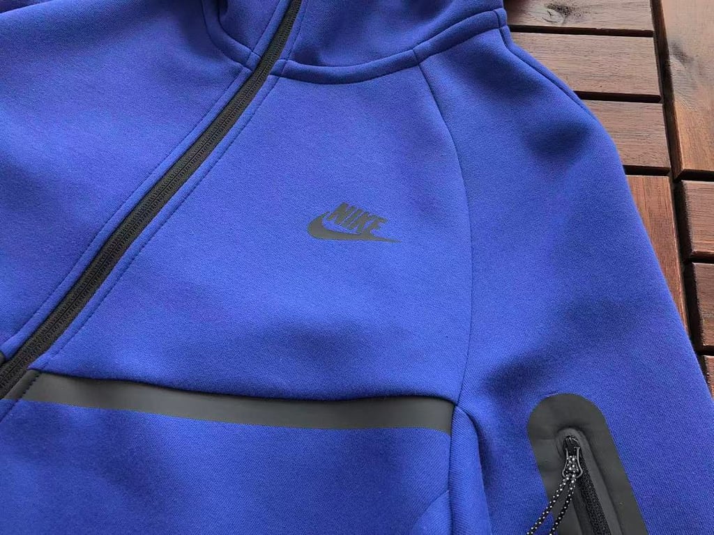 Nike Tech Fleece Tracksuit Blue HV0949-539 - 17