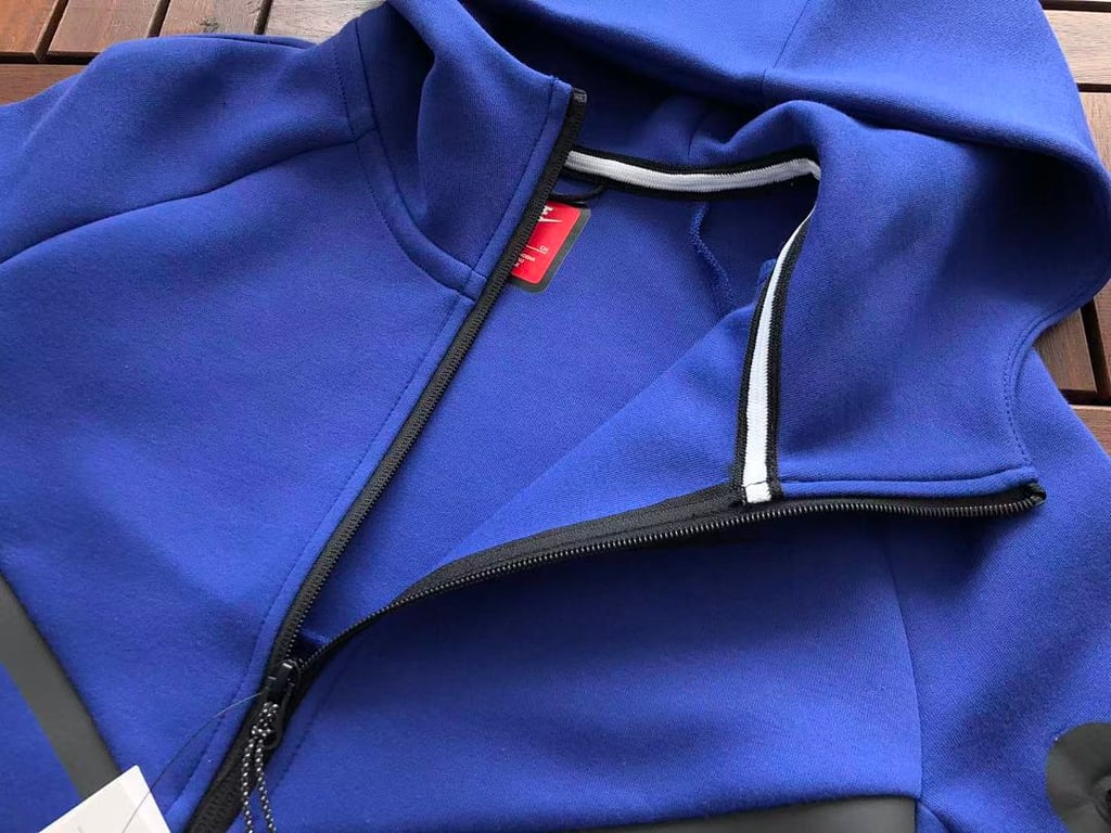 Nike Tech Fleece Tracksuit Blue HV0949-539 - 42