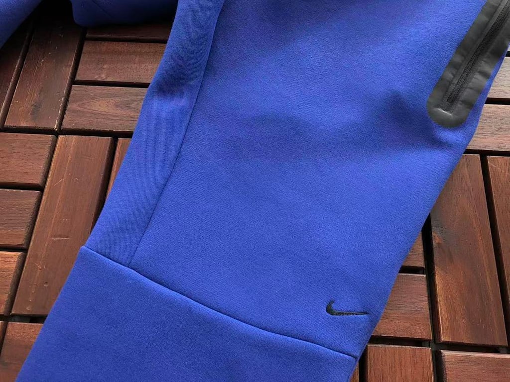 Nike Tech Fleece Tracksuit Blue HV0949-539 - 77