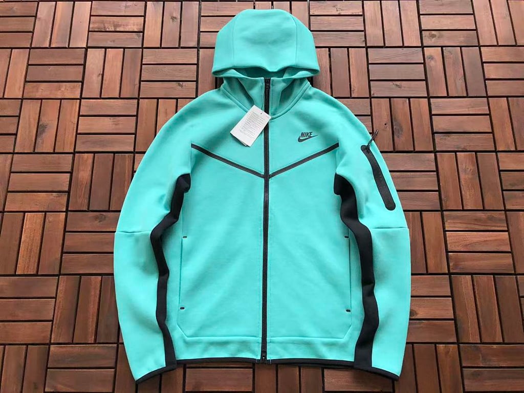 Nike Tech Fleece 2020 Tracksuit Turquoise Black - 8