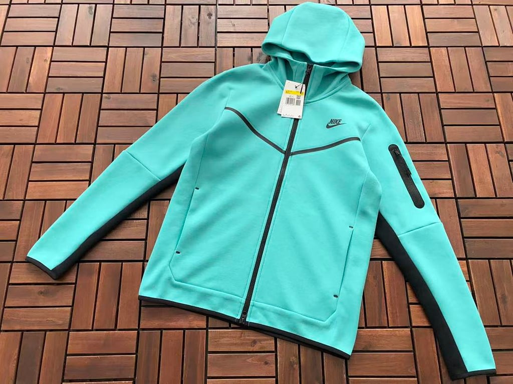 Nike Tech Fleece 2020 Tracksuit Turquoise Black - 11