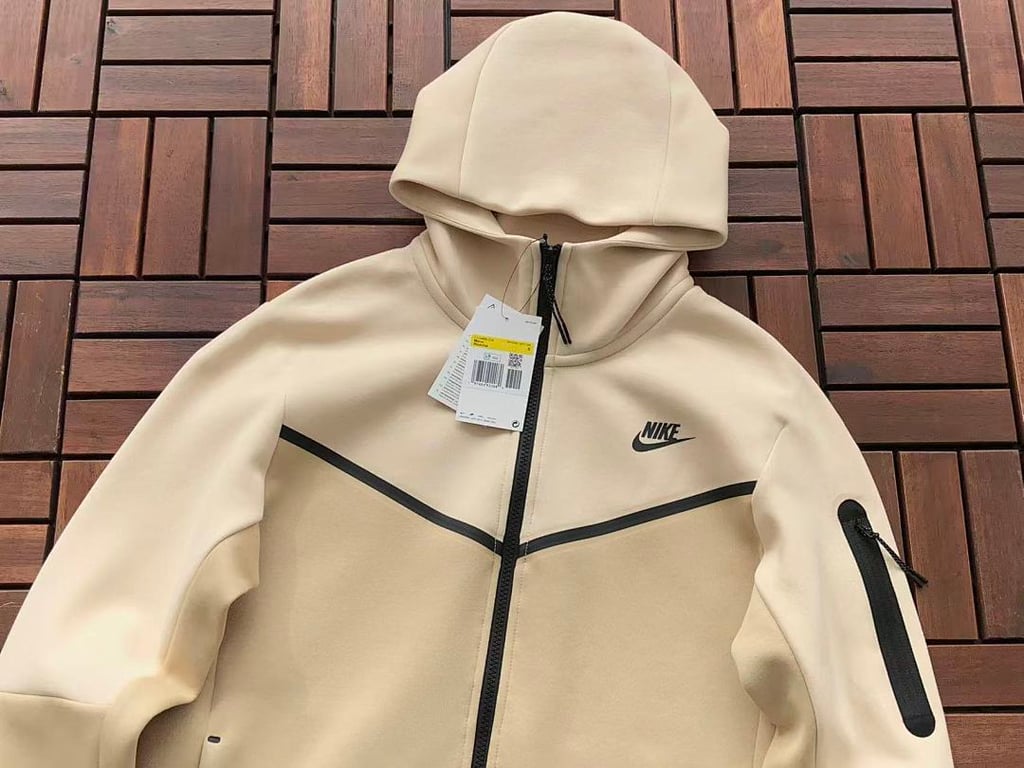 Nike Tech Fleece Tracksuit Rattan Beige CU4489-234 - 10