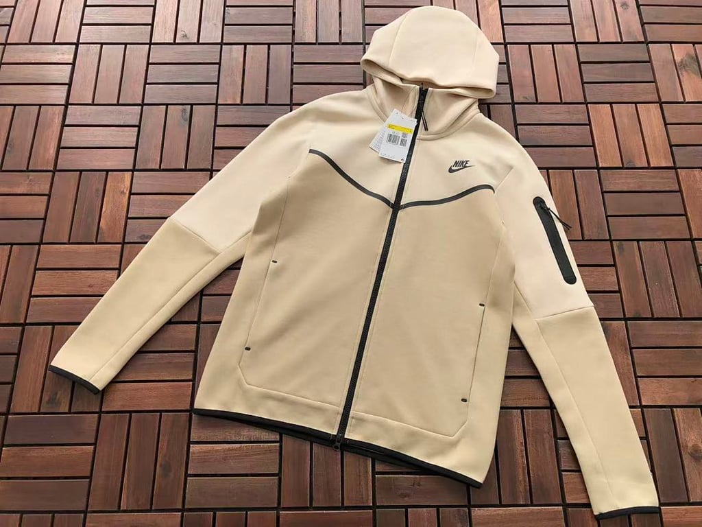 Nike Tech Fleece Tracksuit Rattan Beige CU4489-234 - 11