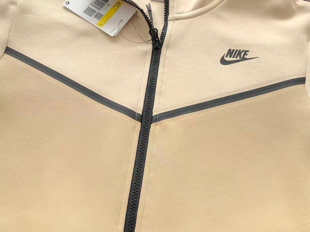 Nike Tech Fleece Tracksuit Rattan Beige CU4489-234 - 12
