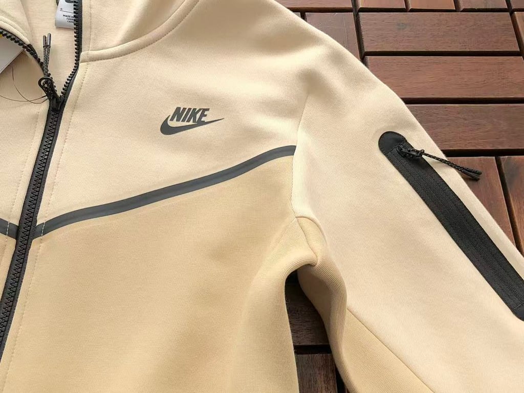 Nike Tech Fleece Tracksuit Rattan Beige CU4489-234 - 15