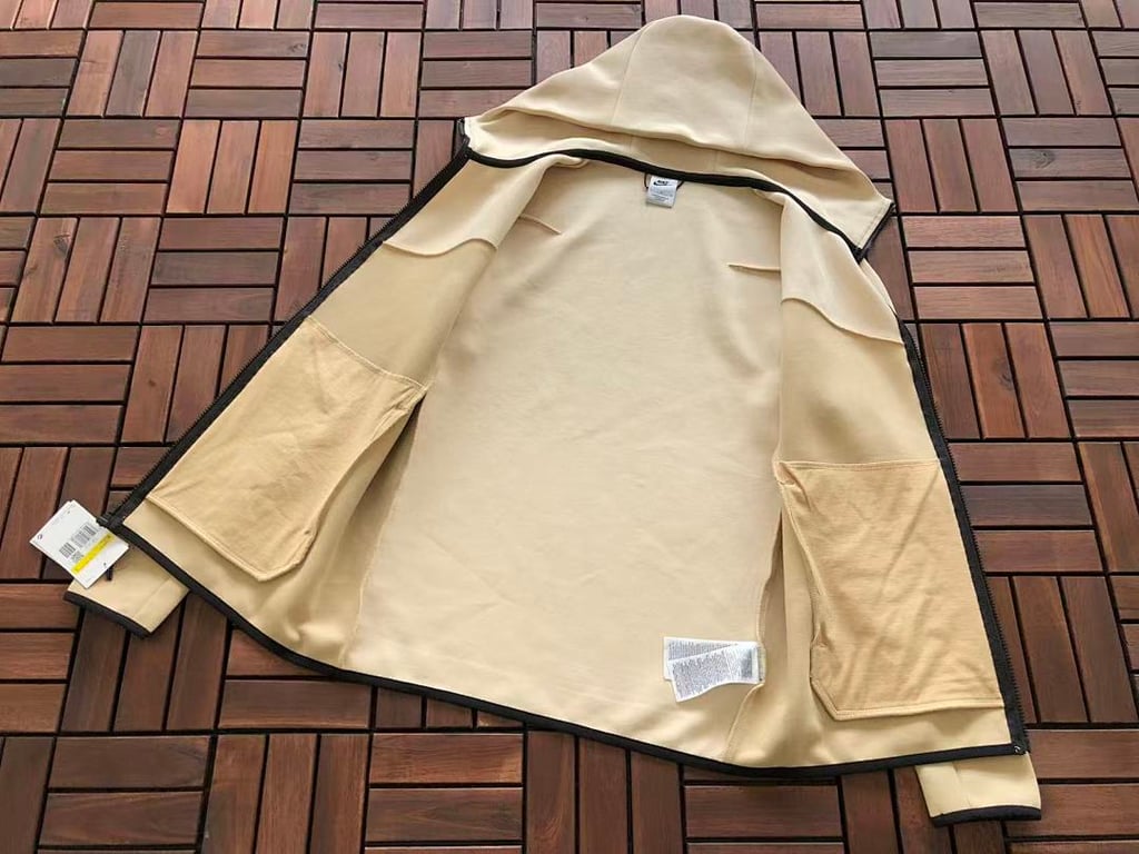 Nike Tech Fleece Tracksuit Rattan Beige CU4489-234 - 37