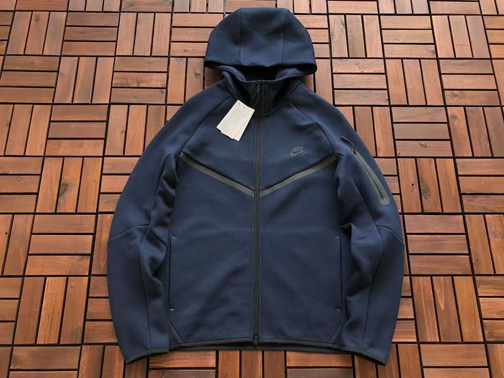 Nike Tech Fleece 2025 Tracksuit Navy Blue - 5