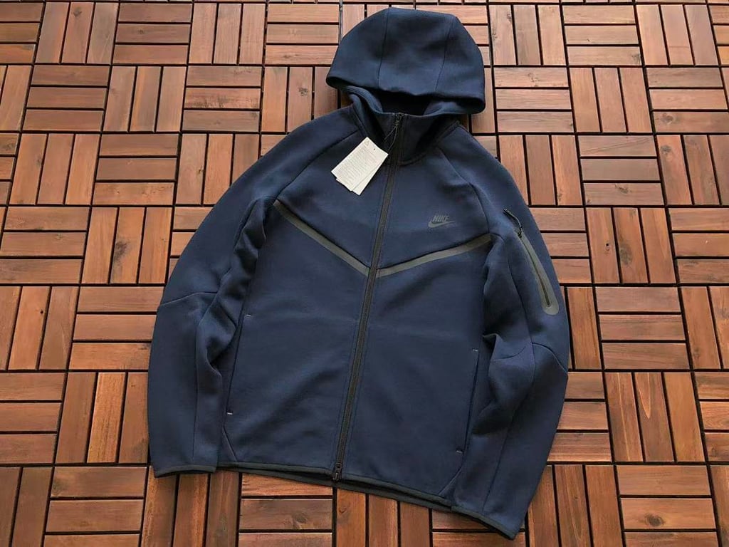 Nike Tech Fleece 2025 Tracksuit Navy Blue - 6