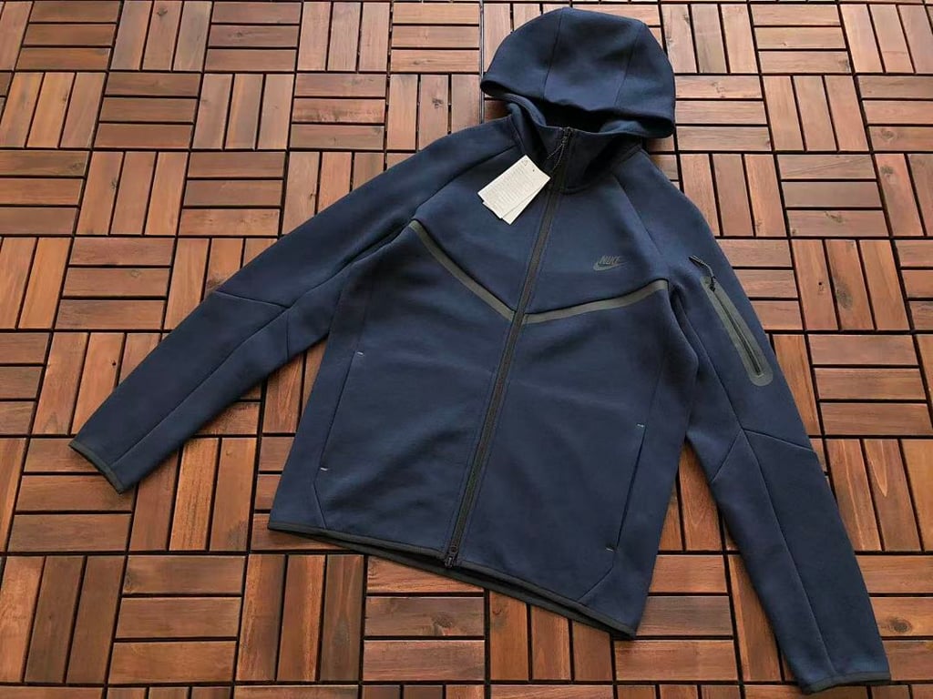 Nike Tech Fleece 2025 Tracksuit Navy Blue - 8