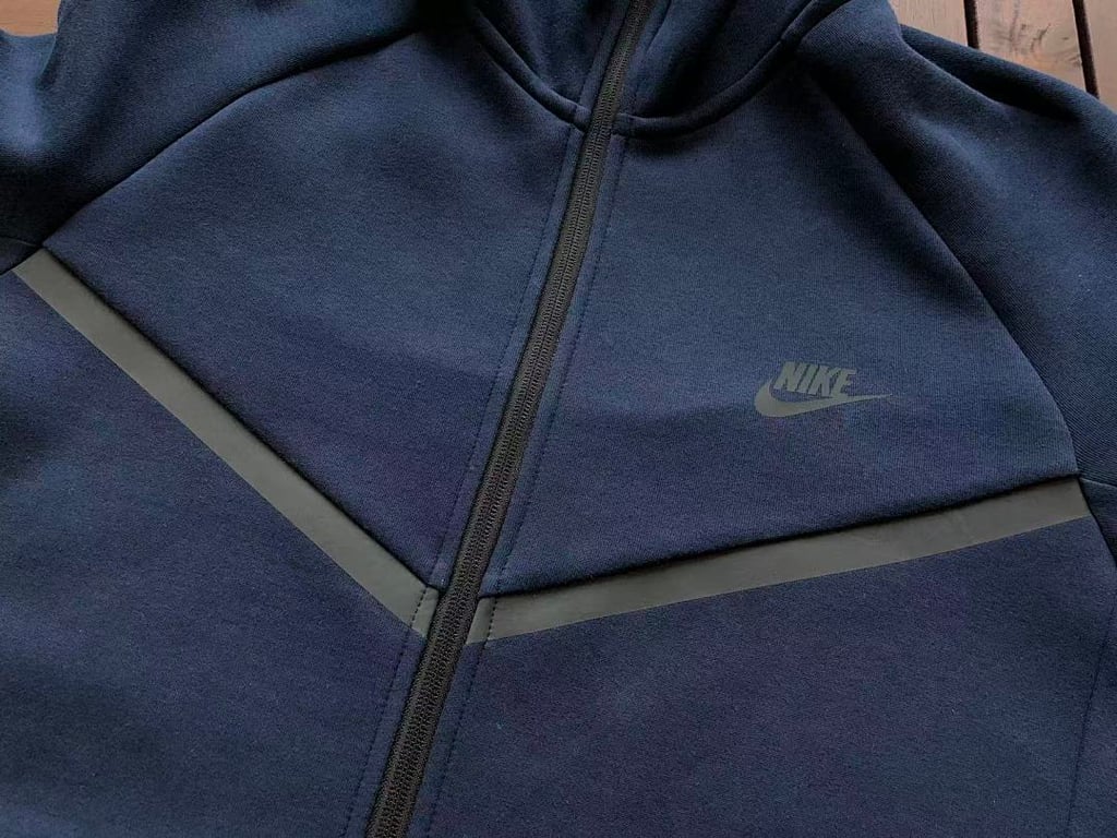 Nike Tech Fleece 2025 Tracksuit Navy Blue - 9