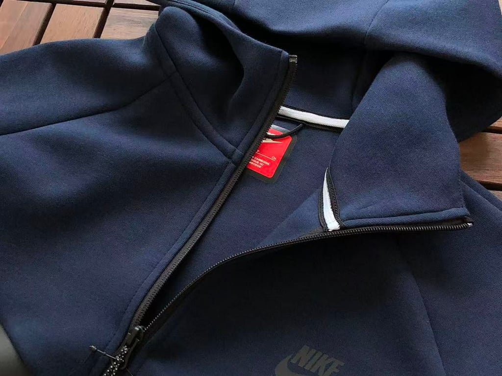 Nike Tech Fleece 2025 Tracksuit Navy Blue - 36