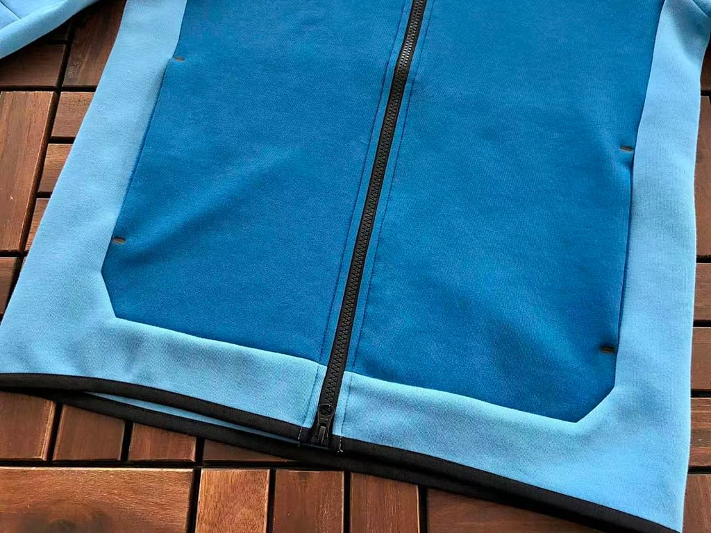 Nike Tech Fleece Tracksuit Blue - 25