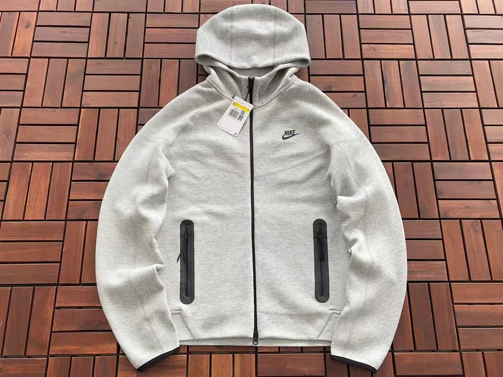 Nike Tech Fleece Tracksuit Grey - 6