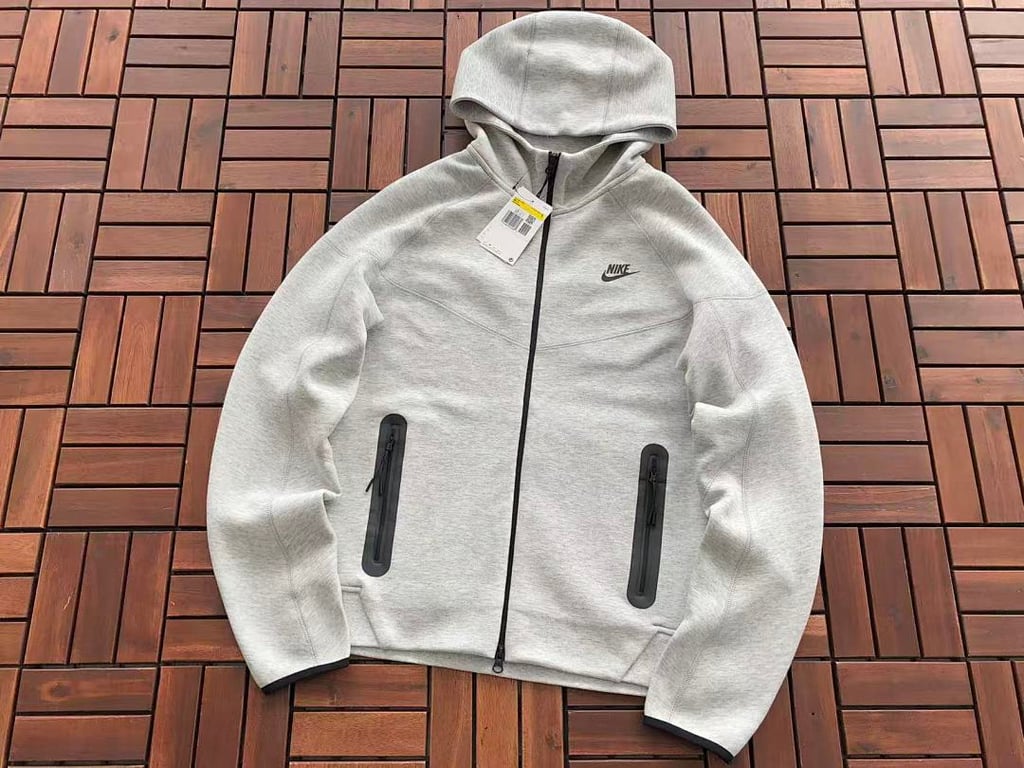 Nike Tech Fleece Tracksuit Grey - 7