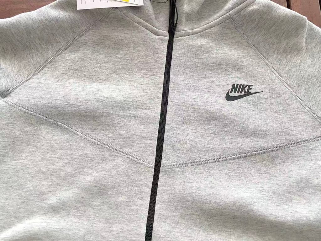 Nike Tech Fleece Tracksuit Grey - 10