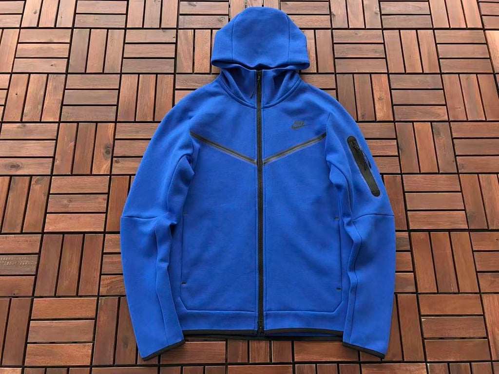 Nike Tech Fleece 2020 Tracksuit Blue - 7