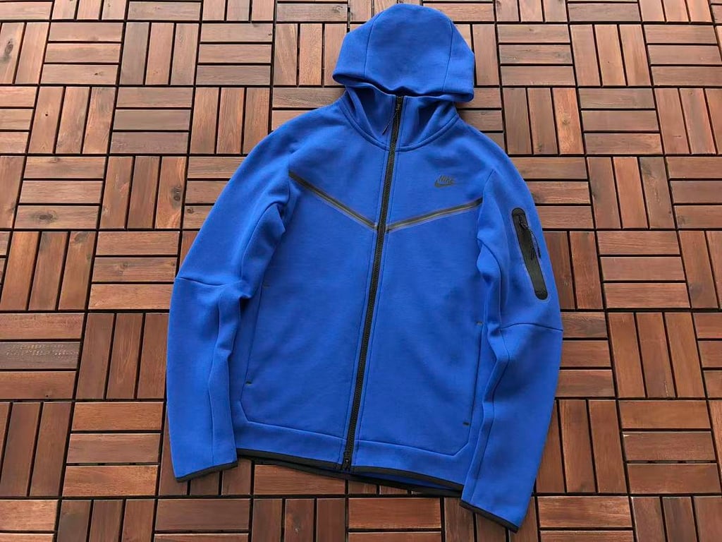 Nike Tech Fleece 2020 Tracksuit Blue - 8