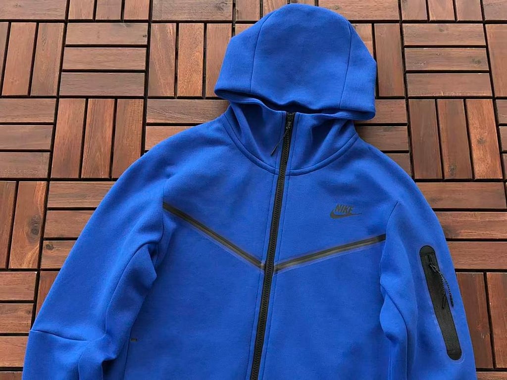 Nike Tech Fleece 2020 Tracksuit Blue - 9