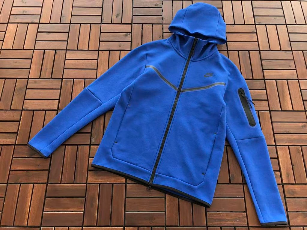 Nike Tech Fleece 2020 Tracksuit Blue - 10