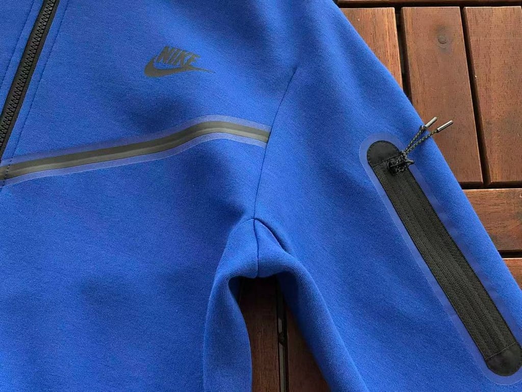 Nike Tech Fleece 2020 Tracksuit Blue - 13