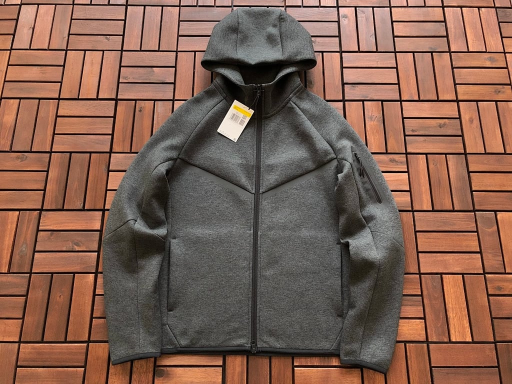 Nike Tech Fleece Tracksuit Dark Grey - 7