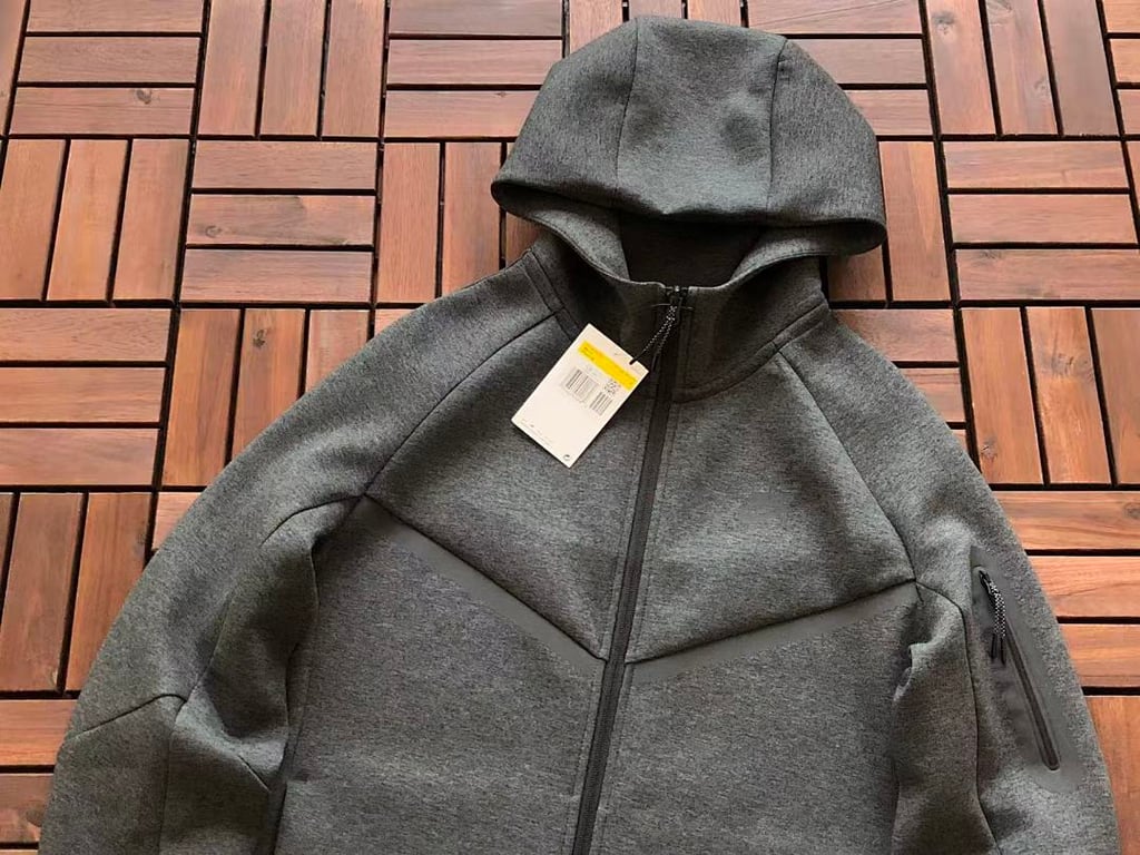 Nike Tech Fleece Tracksuit Dark Grey - 9