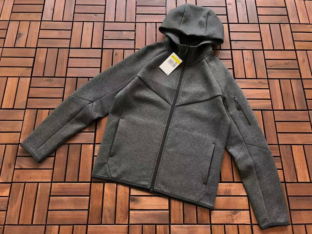 Nike Tech Fleece Tracksuit Dark Grey - 11