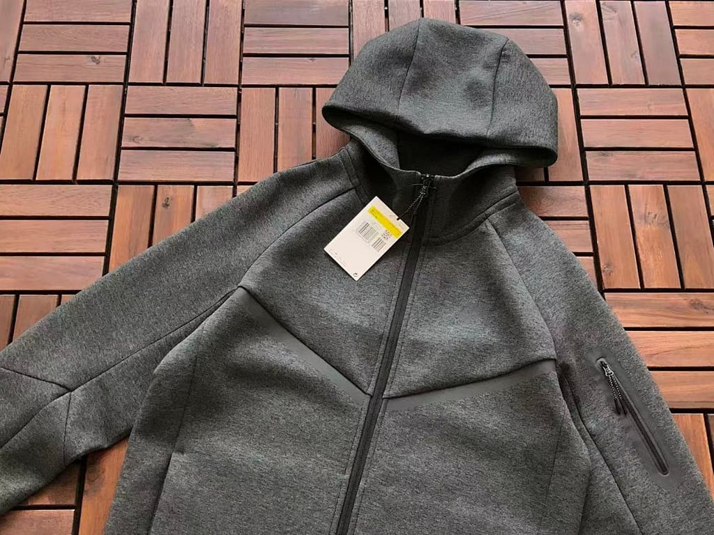 Nike Tech Fleece Tracksuit Dark Grey - 12