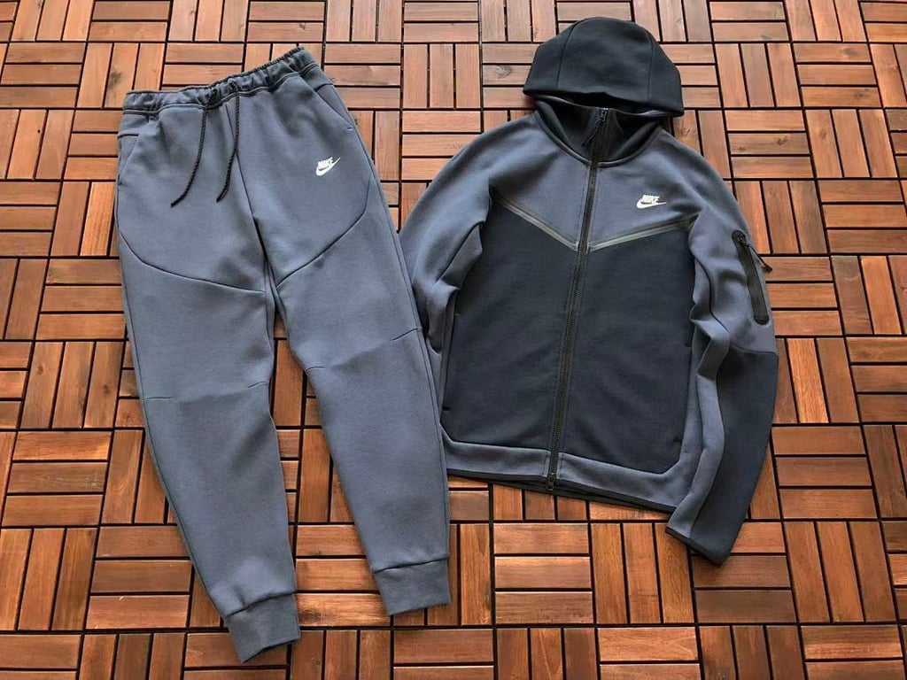 Nike Tech Fleece 2020 Tracksuit Midnight Navy - 4