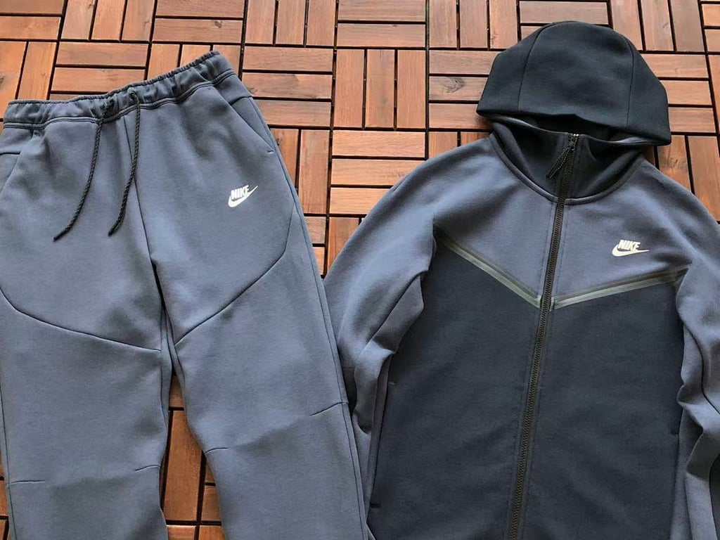 Nike Tech Fleece 2020 Tracksuit Midnight Navy - 5
