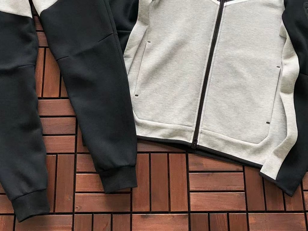 Nike Tech Fleece 2020 Tracksuit Grey Black - 6