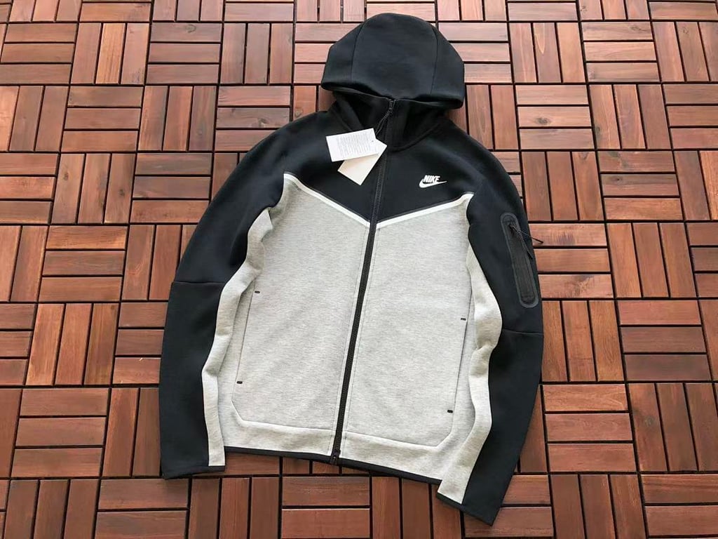Nike Tech Fleece 2020 Tracksuit Grey Black - 9