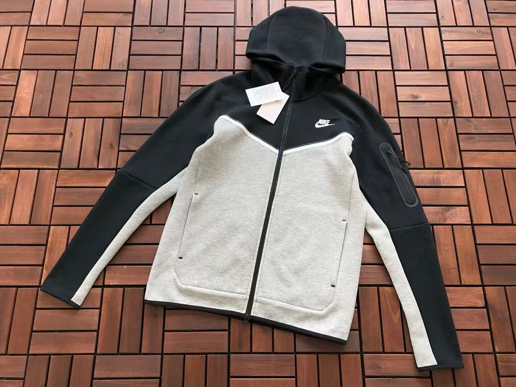 Nike Tech Fleece 2020 Tracksuit Grey Black - 12