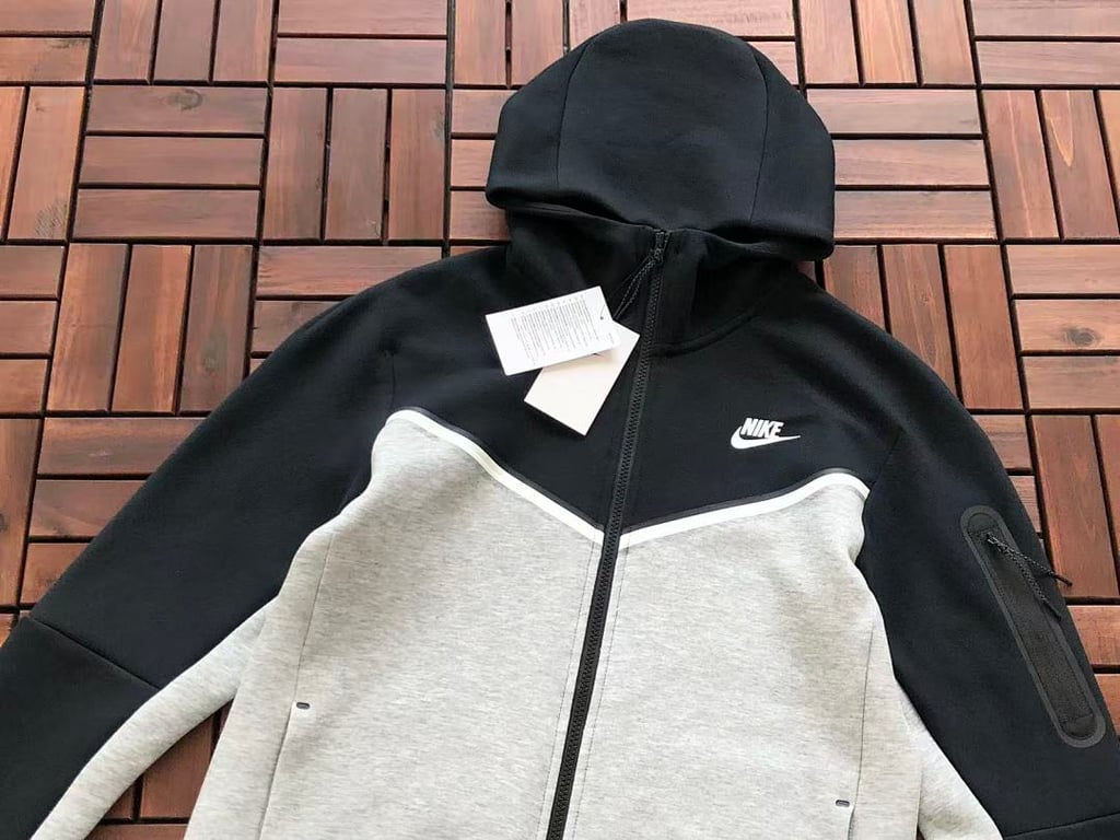 Nike Tech Fleece 2020 Tracksuit Grey Black - 13